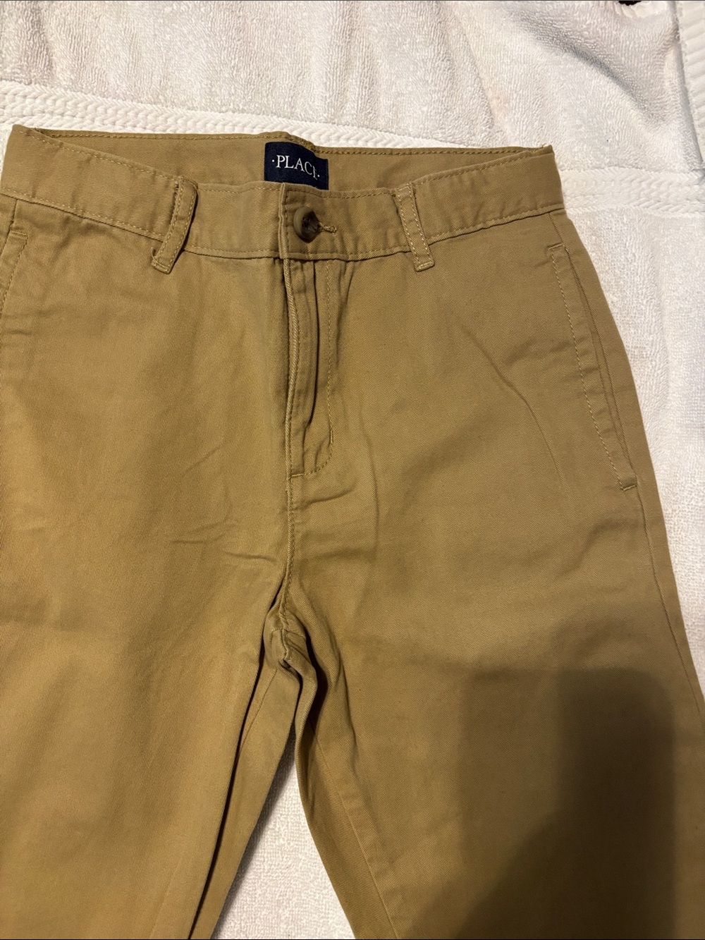 Brand new The children’s Place boys Khaki Straight-Fit Chinos